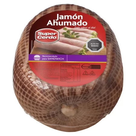 Jamon Ahumado Super Cerdo 3,6 kg Aprox