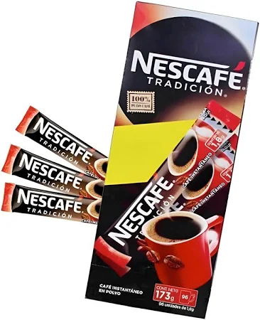 Cafe En Sobre Nescafé 96 Unidades