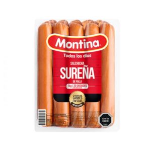 Salchicha Montina Sureña 20 Un, 1 kg