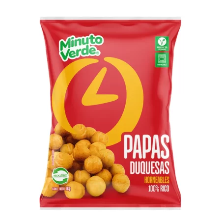 Papas duquesa Minuto Verde