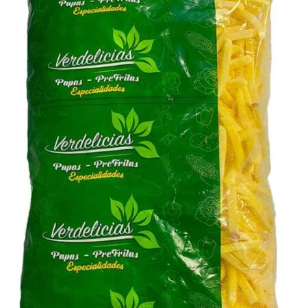 Papas  prefritas verdelicia 10MM