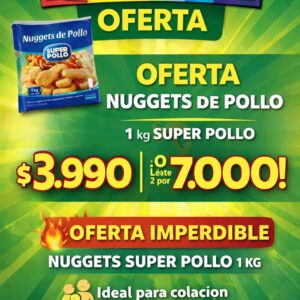 Oferrta 2 x Nuggets de pollo