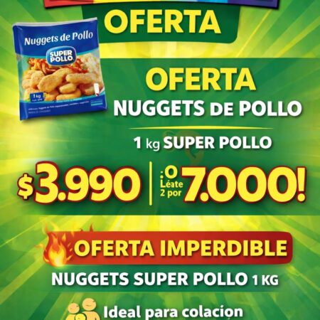 Oferrta 2 x Nuggets de pollo